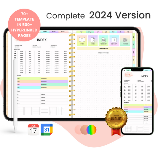 Your Ultimate All-In-One Digital Planner